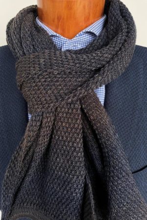 Knitted scarves
